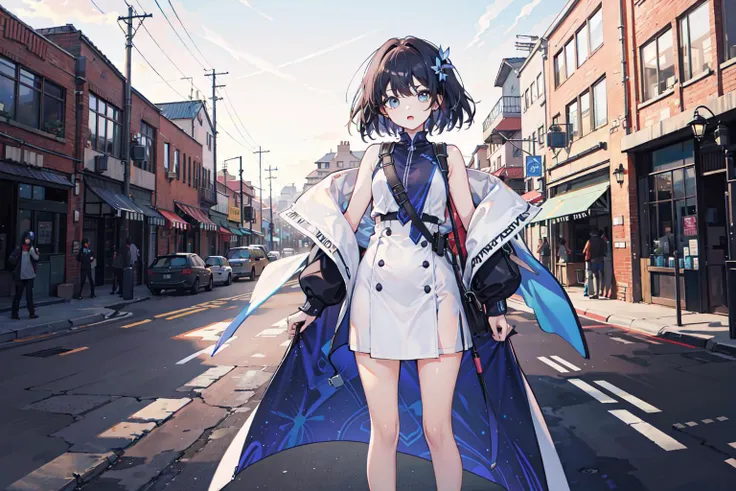 best quality, sunshine, detailed background,extremely detailed,body ratio, girl, cute,