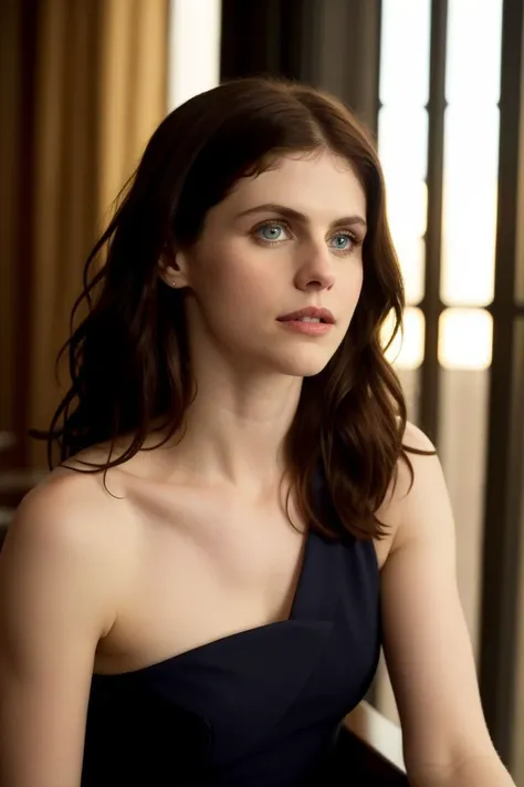 photo of alex in hotel bar nyc, soft bright lighting, vibrant colorful, cinematic, (photorealistic:1.4), Alexandra Daddario,   <lora:alex_merge:.7>