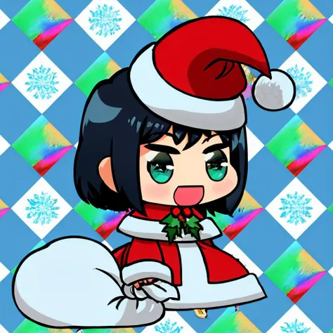 (masterpiece, best quality:1.2), solo, 1girl, adadress, Padoru_Meme, open mouth, santa hat, christmas, dress, fur trim <lora:adawong-re-richy-v1:0.8> <lora:Padoru_Meme:1>