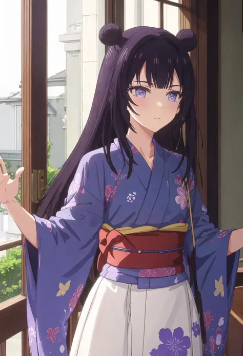 best quality, masterpiece, highres, solo, {yue_lapisrelights:0.90}, {yukata:1.30}, {kimono:1.15}