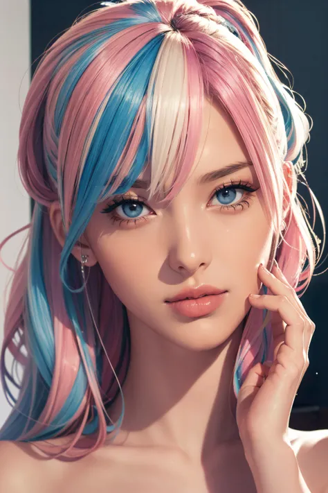 background tall building graffiti,((8k, best quality, masterpiece:1.1)),(best quality:1),(ultra highres:1),watercolor,a beautiful woman,hair ribbons,by agnes cecile,half body portrait,extremely luminous bright design,pastel colors,(ink:1.3),autumn lights,