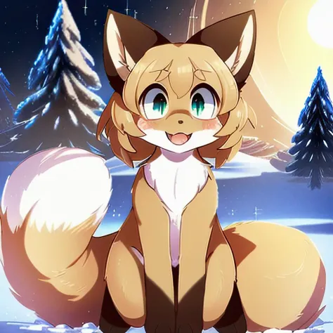 uploaded on e621, by Slugbox, by stemingbunbun, by cheezayballz, by Dagasi, by yourdigimongirl, by healingpit, <lora:Averiv0.3:0.8>, solo female (Fox, snow fox, snow, white snow, fluffy, thighs, green eyes, cute, big eyes, fluffy ears, fur, detailed fur, fluffy chest, chest fluff, fluffy ears, fluffy tail, (full body:1.6), fox paws, paws, soft fur, 1 tail, big tail, kitsune, quadripled), detailed lighting, shading, cinematic lightning, (realisitc proportions, feral proportions, animal proportions, small, baby), feral, pet, household pet, shaded, masterpiece, detailed ambient light, detailed background, backlighting, crepuscular ray, fur light reflection, (alaska, in alaska, northern light, winter, cold), lying, playful, masterpiece, natural light, smug, face close to viewer, soft colors, illustration, high quality, happy, :P, open mouth