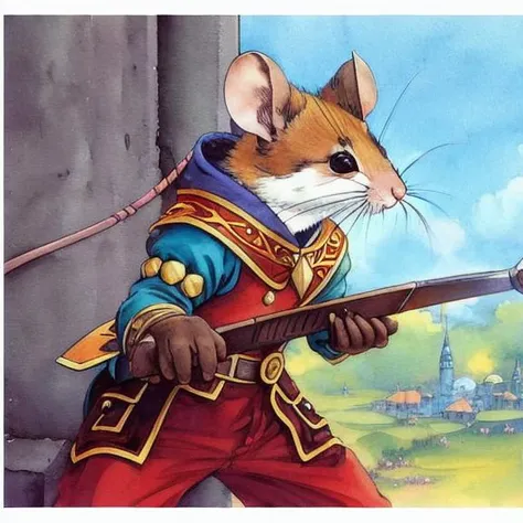 evang, a mouse warrior