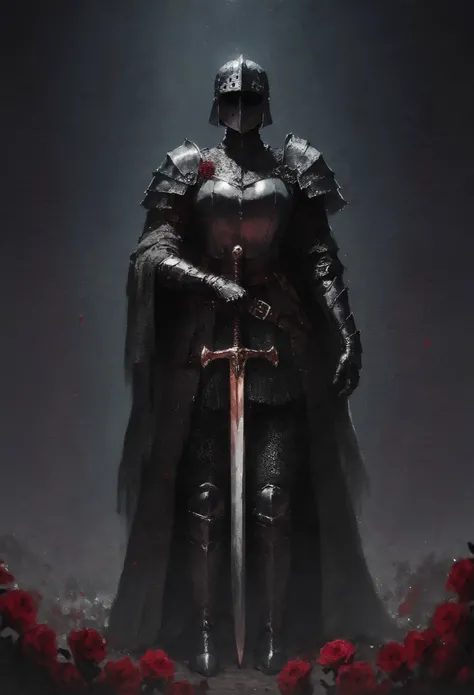score_9, score_8_up, score_7_up,  male, dark knight, bulky, heavy, winged helmet, medieval, dark theme, armor, golden sword, red roses background  <lora:pony/twilight_style:0.8> <lora:sdxl/sinfully_stylish_sdxl>