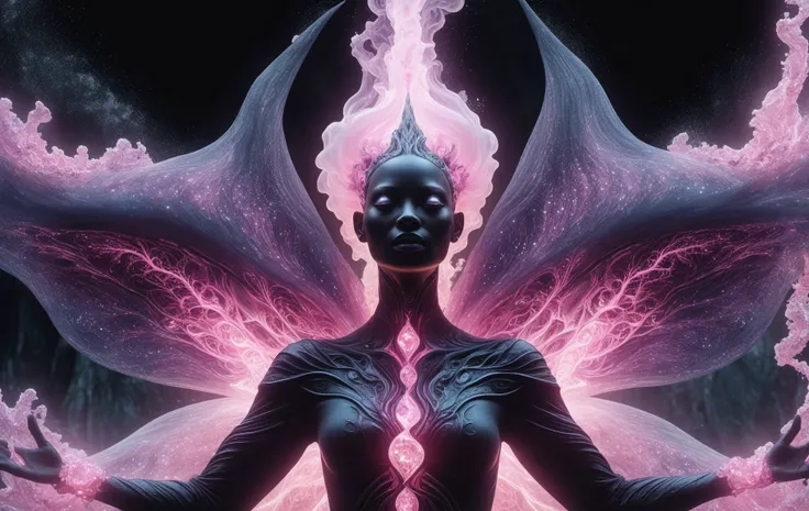 close up, upper body, dynamic DonMM1y4XL woman, Performing curse shaped like Invocation of morganite pink geothermal chaos and air magic, swamp, flue pipe, <lora:DonMM1y4XL-v2rb:0.8> <lora:myLora\DonMDr4g0nXL-v2rb:0.6><lora:released\DonM3t3rn1tyXL-v1.1-000008:0.6><lora:released\DonMF41ryW1ng5XL:0.6><lora:released\DonMM4g1c-v2.1rb2:0.6>