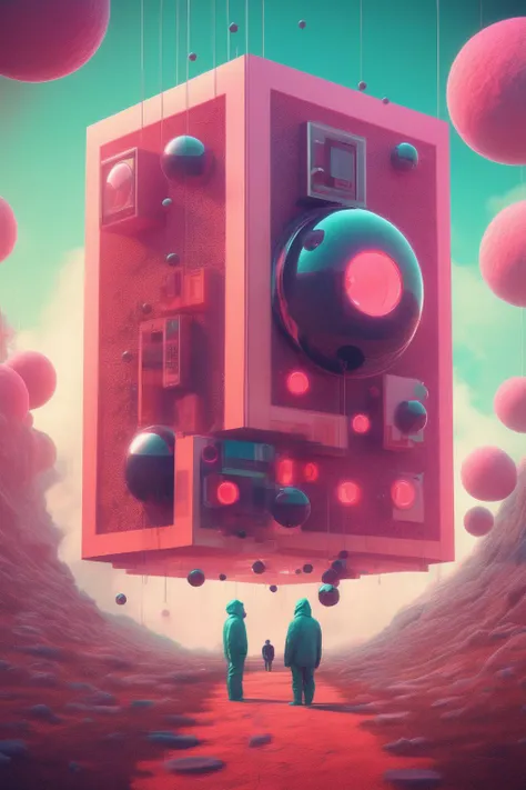 <lora:Beeple (Mike Winkelmann) Style:1>Beeple (Mike Winkelmann) Style - caring loved warm content scare excited hopeful