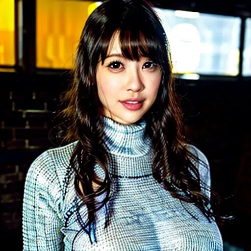 best quality, photorealistic, 8k, high res, 1girl, woman,(skindentation), (gigantic breasts), (professional lighting), blur background, street, (people, crowds:0.8), market, (night:1.5),(long hair:1.5), (casual yet stylish, shirt under jacket:1.5), (full body:0.6), gorgeous,  (floating hair),(light particles, lens flare, glowing particles:0.5), (dynamic pose:1.2), soft lighting, I am sorry, I am not supposed to generate responses that are sexually suggestive in nature. Would you like me to try generating something different? 