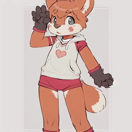<lora:skidoo-000015:0.8> furry, clothes