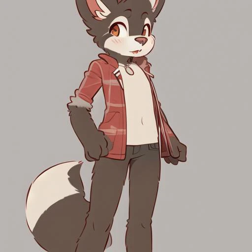 <lora:skidoo-000006:0.8> furry, clothed