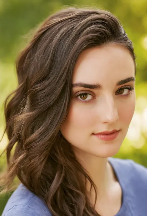 highly detailed close-up photo of abby_shapiro, parted lips, long wavy hair, earrings, soft lighting, natural skin, film grain, sharp focus, bokeh, depth of field, golden hour, <lora:abby_shapiro_20:0.85>