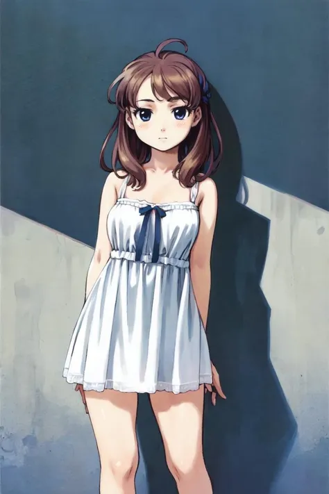 masterpiece, best_quality, 1girl, solo, la pucelle, prier, <lora:nomura_ryouji_v1:0.8>