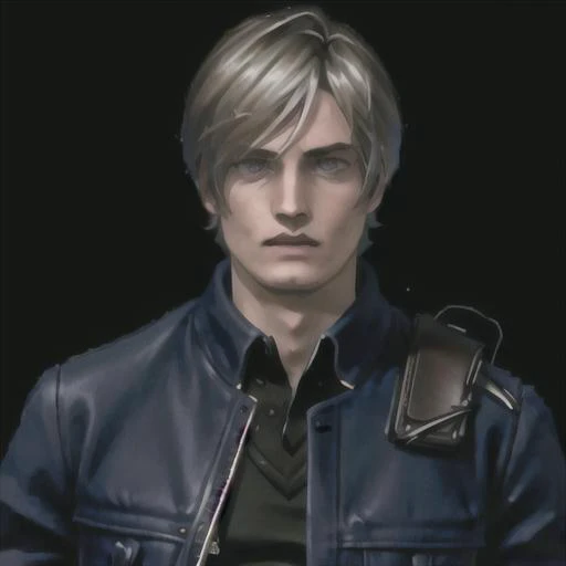 <lora:kazuma_kaneko:0.8>, dark scene, 1boy, portrait of re4leon, wearing fur-trimmed jacket, rim light, athletic, volumetric lighting, best quality, masterpiece, solo, intricate details, tonemapping, sharp focus, hyper detailed, trending on Artstation, looking at viewer, <lora:sxz-leon:0.6>