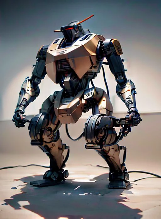 ((robot, humanoid robot, wire)),
((masterpiece, best quality, high_resolution, distinct_image)), with (panel lining).
with a (beautiful prideful look)
<lora:Real_Humanoid_Robot:0.6>, (robot), (cable:1.4), (diy, 3d printed)
<lora:robot_skin_v1.0:0.7>
<lora:cyborgbot:0.6>
(photorealistic:1.4), best quality, masterpiece, light and shadow, dramatic lighting, (simple background),
(armored core) (mecha28, mecha, robot) (richous, luxurious) (military, industrial) ((sand paint:1.4)), with (crimson strip paint), mecha, military, holding a (heavy gatling gun), (missile launcher on shoulder), (artillery gun on shoulder), ((heavy:1.4)) armor, tank, science_fiction, ship, space_craft, weapon (panel lining) and (carbon fiber, gold, artificial muscle, carbon muscle, cyberpunk). (painted pirate logo, skull and bone) (tactical) <lora:StealthMecha:0.4>, <lora:mechav11_lora_34800:0.7>, (standing with mech:0.1), <lora:standing-with-mech:0.1> (gatling gun) <lora:gatling_gun_lora01:1>, (m134minigun) <lora:m134v0:0.1>