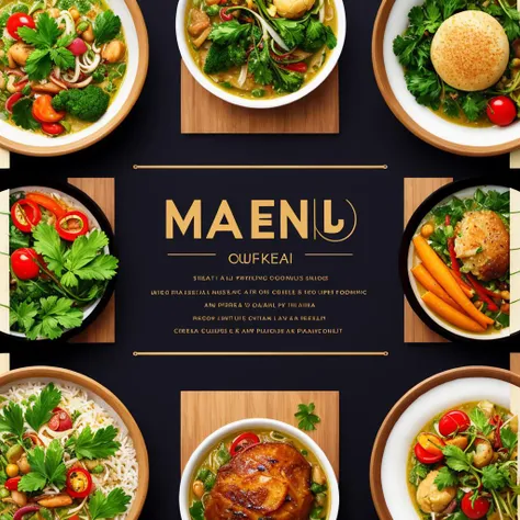 best quality,masterpiece,highly detailed,ultra-detailed,
menu of restaurant, no humans, food Thai, Green Curry, Stewed, Bowl, Coconut milk, Green curry paste, Meat or vegetables, Thai herbs
,<lora:neg4all_bdsqlsz_V3.5:-1>
<lora:foodphoto_last:2.5>
<lora:Vectorart_last:1.5>
