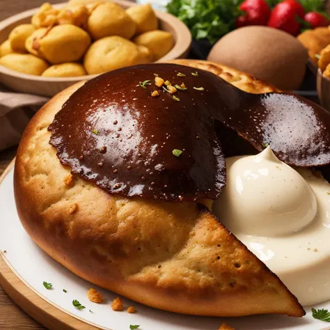 best quality,masterpiece,highly detailed,ultra-detailed,
no humans, food Indian, Bhatura, Fried, Plate, Flour, Yogurt, Baking powder
,<lora:neg4all_bdsqlsz_V3.5:-1>
<lora:foodphoto_last:2.5>
<ve