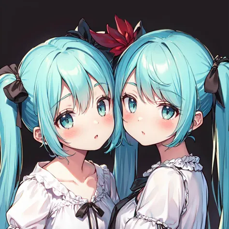 beautiful,(realistic face:1.2),slender, masterpiece, best quality, extremely detailed face, perfect lighting, 1girl, solo,  simple white background, lether jacket, 1990s artstyle, aqua hair, aqua eyes, <lora:World_is_mine_Miku_outfit-10:1>, hatsune miku, world_is_mine_miku, long hair, twintails, dress, white dress, hair ribbon, mismatched ribbon, red ribbon, black ribbon, full body,