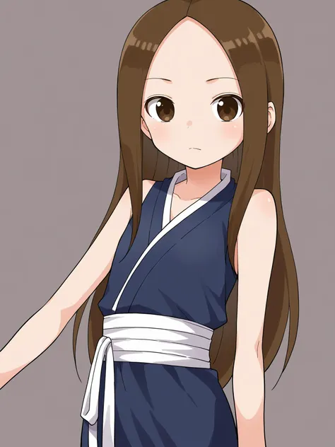 score_9, score_8_up, score_7_up, BREAK, source_anime  <lora:yamamoto-mix-lyco-pony-v1:0.8>
1girl, takagi-san, flat chest, light skin, brown hair, (long hair:1.3), brown eyes,
ninja dress