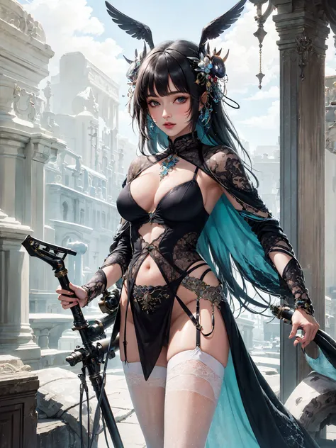 (masterpiece, top quality, best quality, official art, beautiful and aesthetic:1.2), (1girl), extreme detailed,(fractal art:1.3),colorful,highest detailed,
(tutubdb), (white thighhighs:1.2),
<lora:tutubdb_0005:0.7>