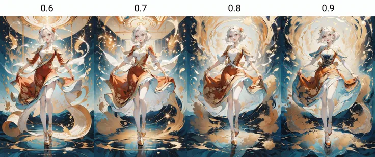 masterpiece,best quality,ultra-detailed,1girl,white hair,full body,water,red dress,<lora:éæ²æµ·å²¸:0.6>,