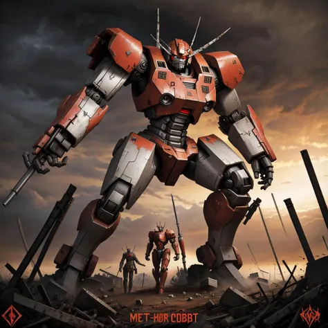<lora:DEATH_METAL:0.85> deathmetal giant robot
