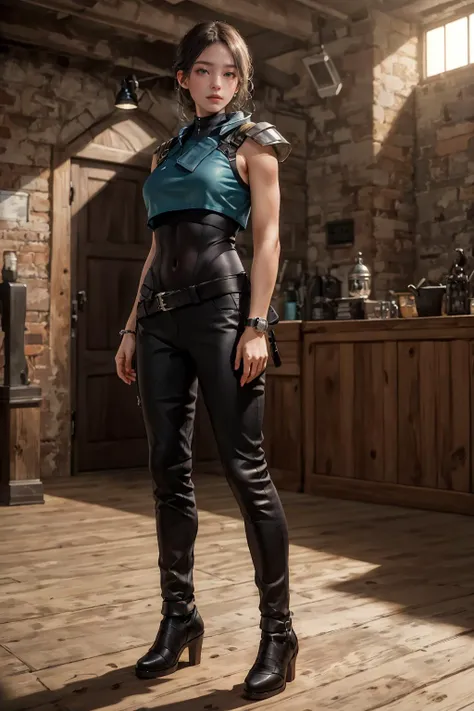highres,absurdres,masterpiece,best quality,original,extremely detailed CG,extremely detailed wallpaper,perfect lighting,looking at viewer,bare hands,1girl,blurry background,standing on stage,
<lora:jett1:0.7>, jettdef,jettdiff,shoulder_armor,armor,