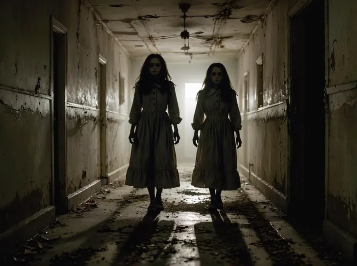 a angry woman,A shadowy figure moves silently through the labyrinthine corridors of an abandoned insane asylum, their footsteps echoing through the empty halls as they hunt for the truth behind the institution's dark secrets.,Island of the Dolls Mexico,Enveloping Fog Lights