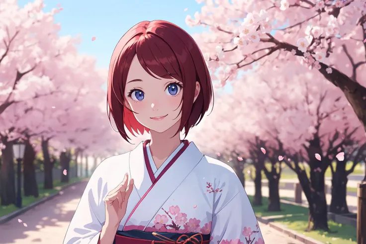(RAW photo, best quality), 1girl, natural lighting, solo,
<lora:ps2_amy_v1_2:1>, ps2_amy, light smile,
beautiful kimono, spring, cherry blossoms,
