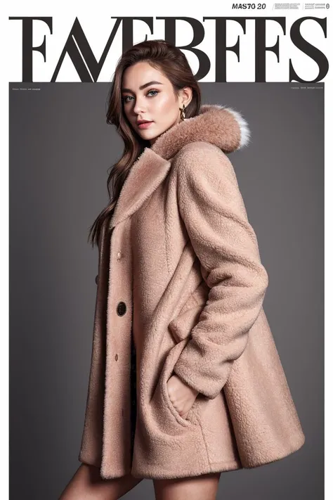 (8k, RAW photo, best quality, masterpiece:1.2), (realistic, photo-realistic:1.37), 1 girl, <lora:MCInf-000004:0.6> MCInf, fashion shoot, magazine cover:1.2, fur coat, dress