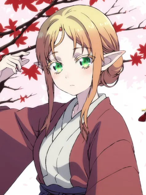 score 9, score 8 up, score 7 up, rating questionable,
detailed background,
<lora:elf.pony:1>,
elf, yukata,