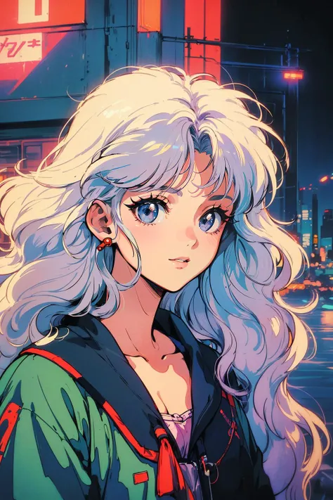 (80's, retro, city pop:1.5), (album cover), (masterpiece, best quality, intricate detail), (anime, illustration), (pastel colors:1.3), best photo pose, dynamic angle,
girl, solo, smile, perfect detail eyes, delicate face,
City Scenes, night city, tokyo, high fashion, <lora:add_detail:0.5>, <lora:80'sFusion:0.6>