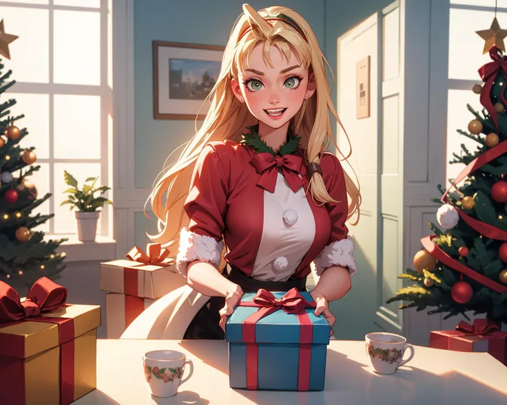 surprise gift, christmas, ((best quality)), extremely detailed BREAK ca21mv6-235