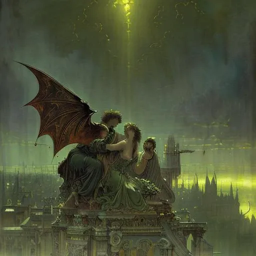 ((city 17, grey-green sky, 3/4 body shot, stylised victorian painting of a vampire grabbing a girl's wrists from behind and drinking her blood)), <lora:paradiseLostGustave_paradiseLostGustaveDore:0.5>, sharp focus, (dramatic lighting, two-tone lighting, physically-based rendering, raytraced shadows, subsurface scattering), award-winning artstation photo, extremely detailed illustration, (highly detailed, best quality, very detailed background, masterpiece), classic, by Greg Rutkowski, alphonse Mucha, (wlop), (8k, RAW photo, best quality, extremely detailed CG unity 8k wallpaper, huge filesize, ultra-detailed, highres, absurdres), ((Half-Life 2 beta, HL2 concept art)) <lora:HL2Beta002:0.5>