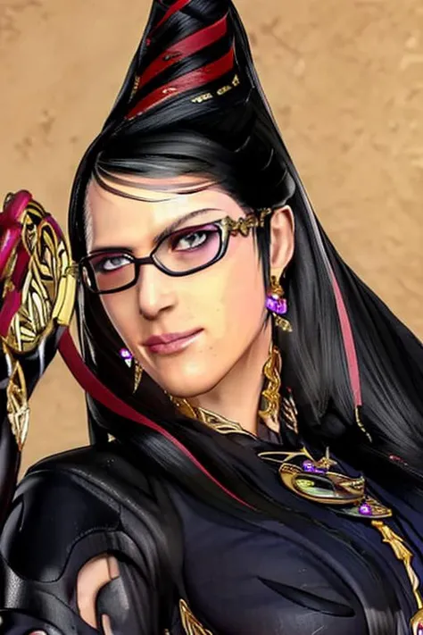 a photo of Bayonetta Cereza, ((1girl)), (detailed face)