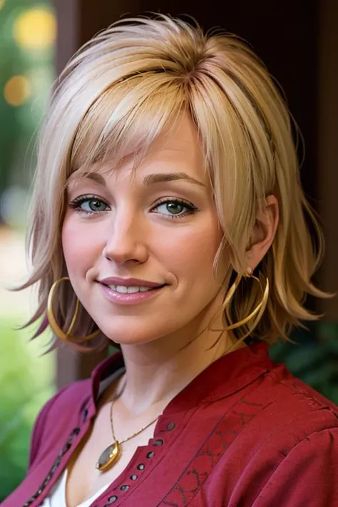 k4r3nh41r, portrait, <lora:k4r3nh41r-v2:1>, depth of field, bokeh, blonde hair