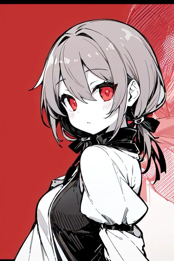 masterpiece,best quality,upper body,1girl,Wrap maxi dress,partially colored,sumi-e,zoom layer,low twintails,red sclera,=_=,from side
Negative prompt: (EasyNegative), (bad-hands-5), an6, verybadimagenegative_v1.3, (worst quality, low quality:1.2), (missing fingers, missing hands, missing legs:1.4) (extra limbs, extra fingers, extra hands, extra legs:1.4), (mutate fingers, mutated hands, mutated legs:1.4), (malformed hands, malformed fingers, malformed legs:1.4), (poorly drawn hands, poorly drawn face), (text, signature, watermark, username),nsfw,
Steps: 20, Sampler: DPM++ 2M Karras, CFG scale: 5, Seed: 2217744289, Size: 512x768,