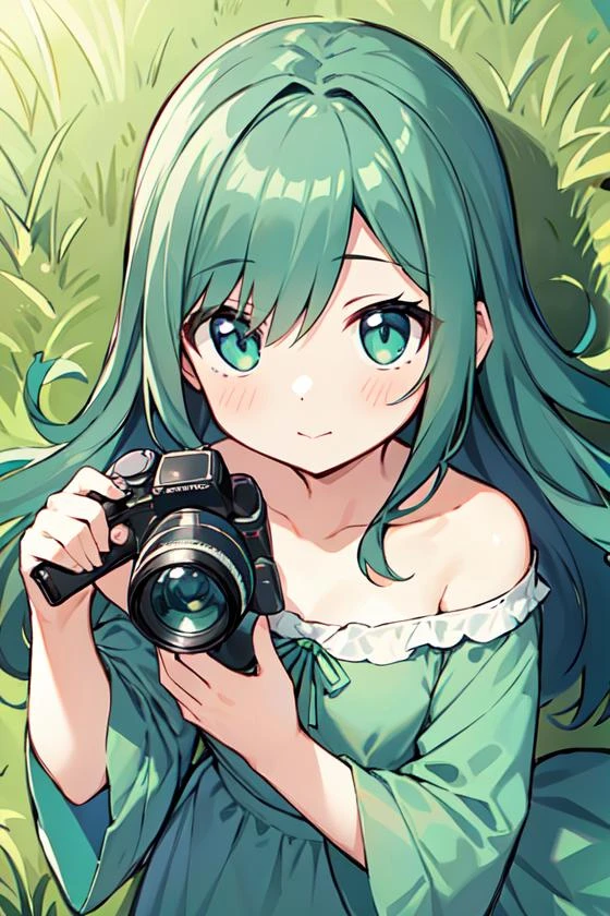 masterpiece,best quality,upper body,1girl,small breasts,Off-the-shoulder bohemian peasant dress,green theme,nib pen \(medium\),viewfinder,mullet,solid circle eyes,>_@,from above
Negative prompt: (EasyNegative), (bad-hands-5), an6, verybadimagenegative_v1.3, (worst quality, low quality:1.2), (missing fingers, missing hands, missing legs:1.4) (extra limbs, extra fingers, extra hands, extra legs:1.4), (mutate fingers, mutated hands, mutated legs:1.4), (malformed hands, malformed fingers, malformed legs:1.4), (poorly drawn hands, poorly drawn face), (text, signature, watermark, username),nsfw,
Steps: 20, Sampler: DPM++ 2M Karras, CFG scale: 5, Seed: 1260382593, Size: 512x768,