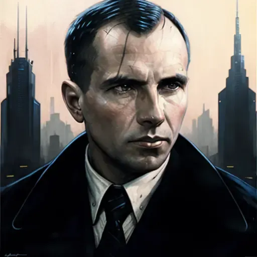 Bandera <lora:Bandera:0.7> as Rick deckard in blade runner (1982), directed by ridley scott, hyperrealistic portrait, bladerunner street, art of elysium by jeremy mann and alphonse mucha, fantasy art, photo realistic, dynamic lighting, artstation, poster, volumetric lighting, very detailed face, 4 k, award winning