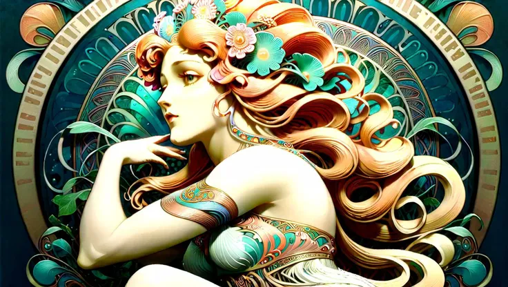 <lora:ral-3dwvz:1> ral-3dwvz
 <lora:Alphonse Mucha Style:2> style, alphonse, mucha, nouveau
 <lora:psychedelicai-SDXL:1>