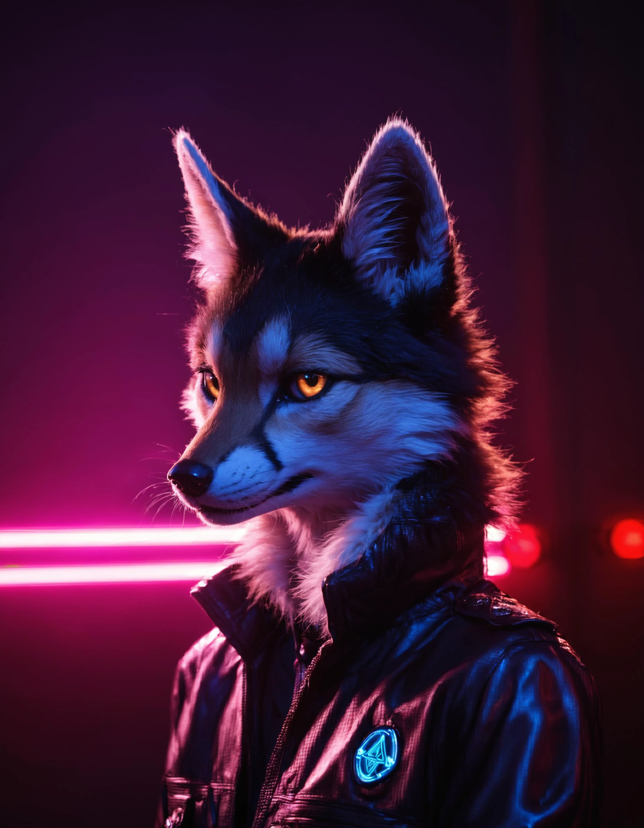 analog film photo neonpunk style vaporwave style cinematic portrait of score_9,score_8_up,score_8,score_7_up,score_7,fantasy,85mm,hyperdetailed BREAK anthropomorphic fox,anthro fox,standing,fox fur,black fur,black fur with silver highlights and streaks and stripes,amazing fur details,luxurious and full and long fur,dark and moody lighting,magical runes,glowing runes,swirling dark purple mystical effects,swirling smoke,atmospheric haze,particle effects,. 85mm lens, f/1.8, dramatic side lighting, moody atmosphere . retro, neon, pixelated, nostalgic . cyberpunk, vaporwave, neon, vibes, vibrant, stunningly beautiful, crisp, detailed, sleek, ultramodern, magenta highlights, dark purple shadows, high contrast, cinematic, ultra detailed, intricate, professional . faded film, desaturated, 35mm photo, grainy, vignette, vintage, Kodachrome, Lomography, stained, highly detailed, found footage