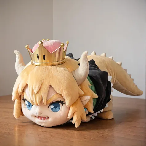 score_9, score_8_up, score_7_up, score_6_up BREAK haunted bean plushie,bowsette,tail <lora:Haunted Bean Plushie DoRA PDXL Anzhc:1>