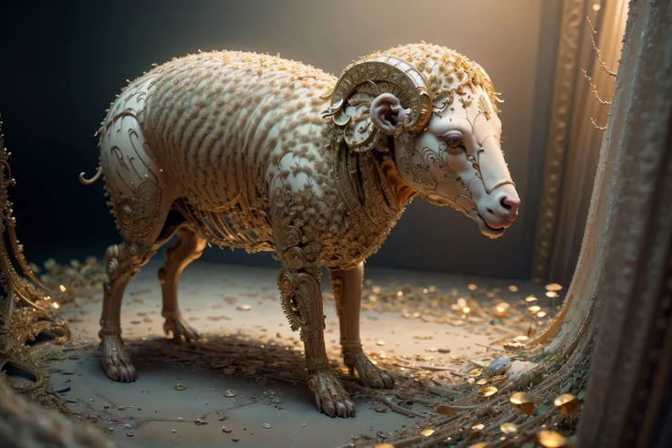 ((best quality)), ((masterpiece)), ((ultra realistic)), (((highly intricate details))), does AI dream of electric sheep, full body, closed eyes, not to clean, stunning quality picture, beautiful intricately detailed, DOF, realistic light, Dust in air, <lora:wowifierV3:0.6> <lora:bubble:0.4> <lora:M4rbleSCNEWCIVIT(1):0.8>