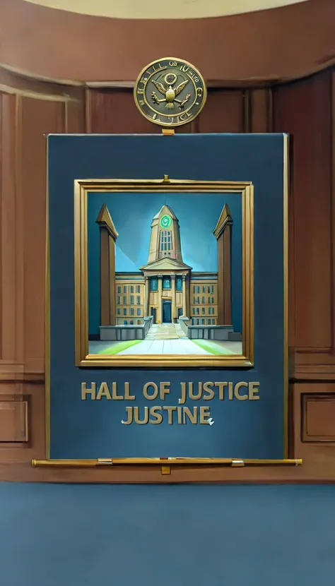 <lora:Everly_Heights_Backgrounds_New_Settings:1> The Hall of Justice, a painting, background art.