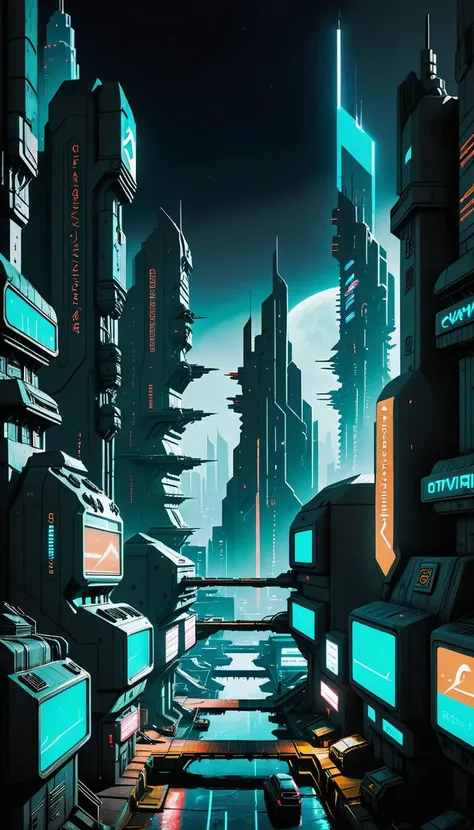 <lora:Everly_Heights_Backgrounds_New_Settings:.7> A futuristic cyberpunk cityscape at night.