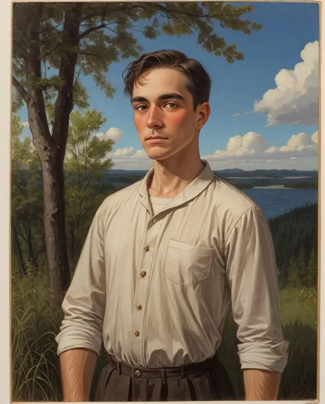 a man, of Tom Thomson