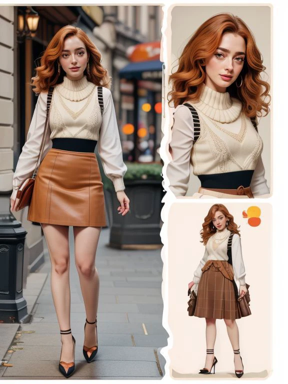 <lora:LCM_LoRA_Weights_SD15:0.8> XGRAPH-Real-Kinkau, (CharacterSheet:1.2), (multiple views, full body, upper body, headshot, reference sheet:1.3)
Angela_Moongarden wearing
sweater vest, pencil skirt, and mary jane pumps
Multiple views of the same character in the same outfit. <lora:CharacterDesign_Concept:1.0>
