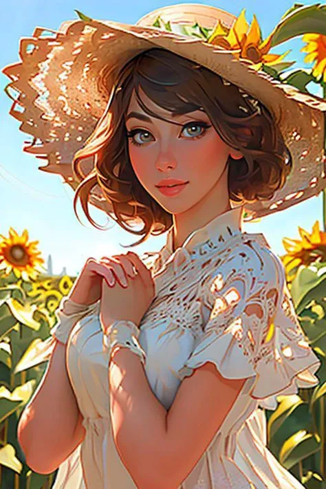 DEN_elise_lauren,
(walking through a field of sunflowers wearing a (summer dress:1.3) and sun hat, field, sunflowers, summer, scenic:1.2),
bokeh, f1.4, 40mm, photorealistic, raw, 8k, textured skin, skin pores, intricate details <lora:epi_noiseoffset2:1>, epiCRealism <lora:ClothingAdjuster3:-1>