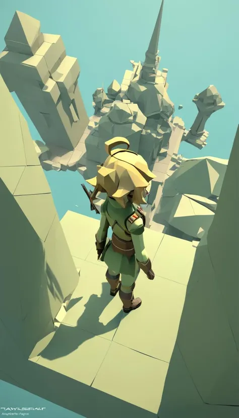 low-poly style Cinematic scene, hero view, Tanya Degurechaff, Youjo Senki <lora:tanya_degurechaff_xl_v6:1>, action pose, detailed background, masterpiece, best quality, high quality, highres, absurdres . low-poly game art, polygon mesh, jagged, blocky, wireframe edges, centered composition