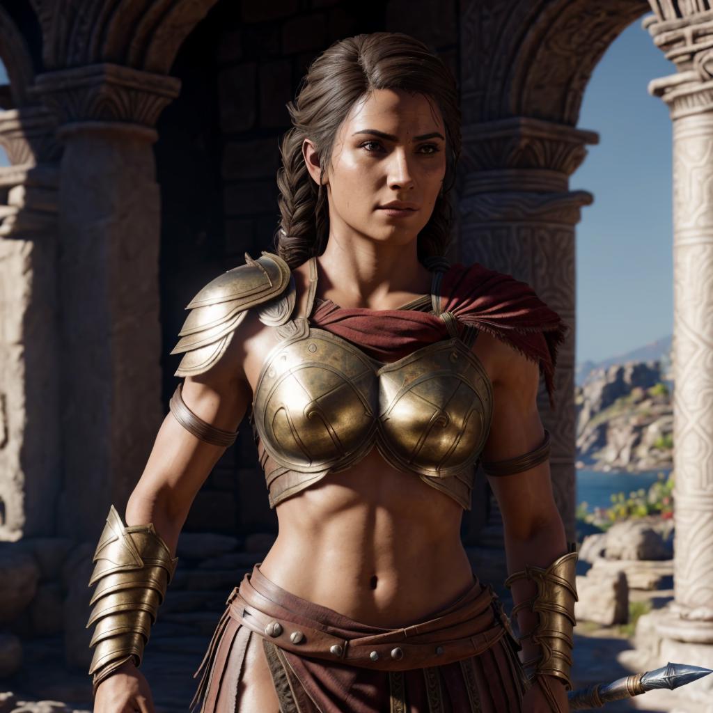 Kassandra from Assassin's Creed Odyssey Dreamshaper 8