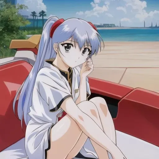 (masterpiece), (best quality), hoshino_ruri_(nadesico), 1girl, looking at viewer