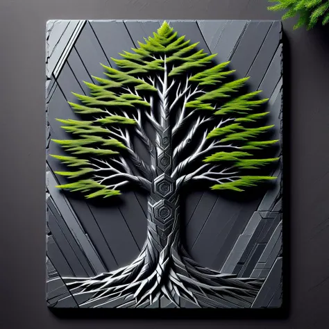 TransformersStyle Slate, Gray, tree